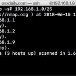 How to find all hosts on network with nmap
