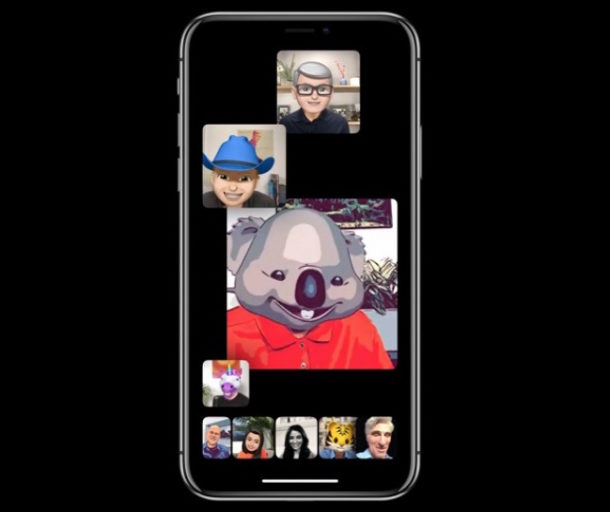 Group FaceTime call