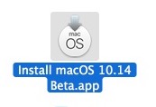 Install macOS Mojave beta