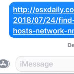A link placed between periods will not show a URL preview in Messages