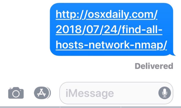 A link placed between periods will not show a URL preview in Messages