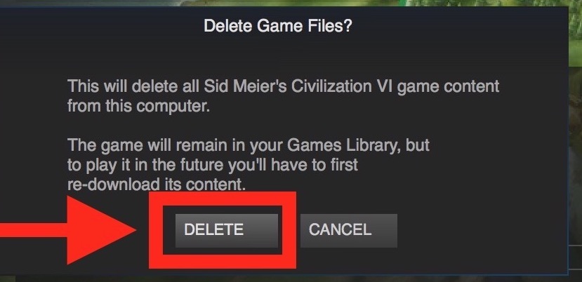 How to uninstall Steam games