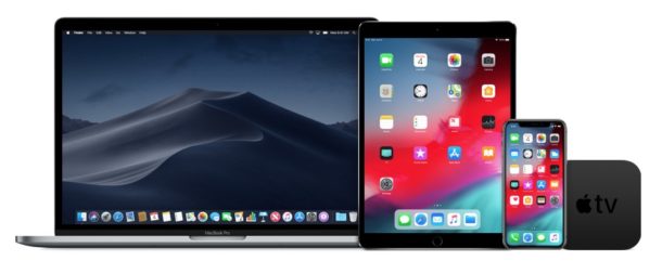new iOS 12 beta and macos mojave releases