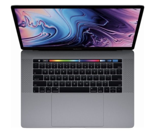 MacBook Pro Touch Bar with Touch ID reads fingerprints on touch
