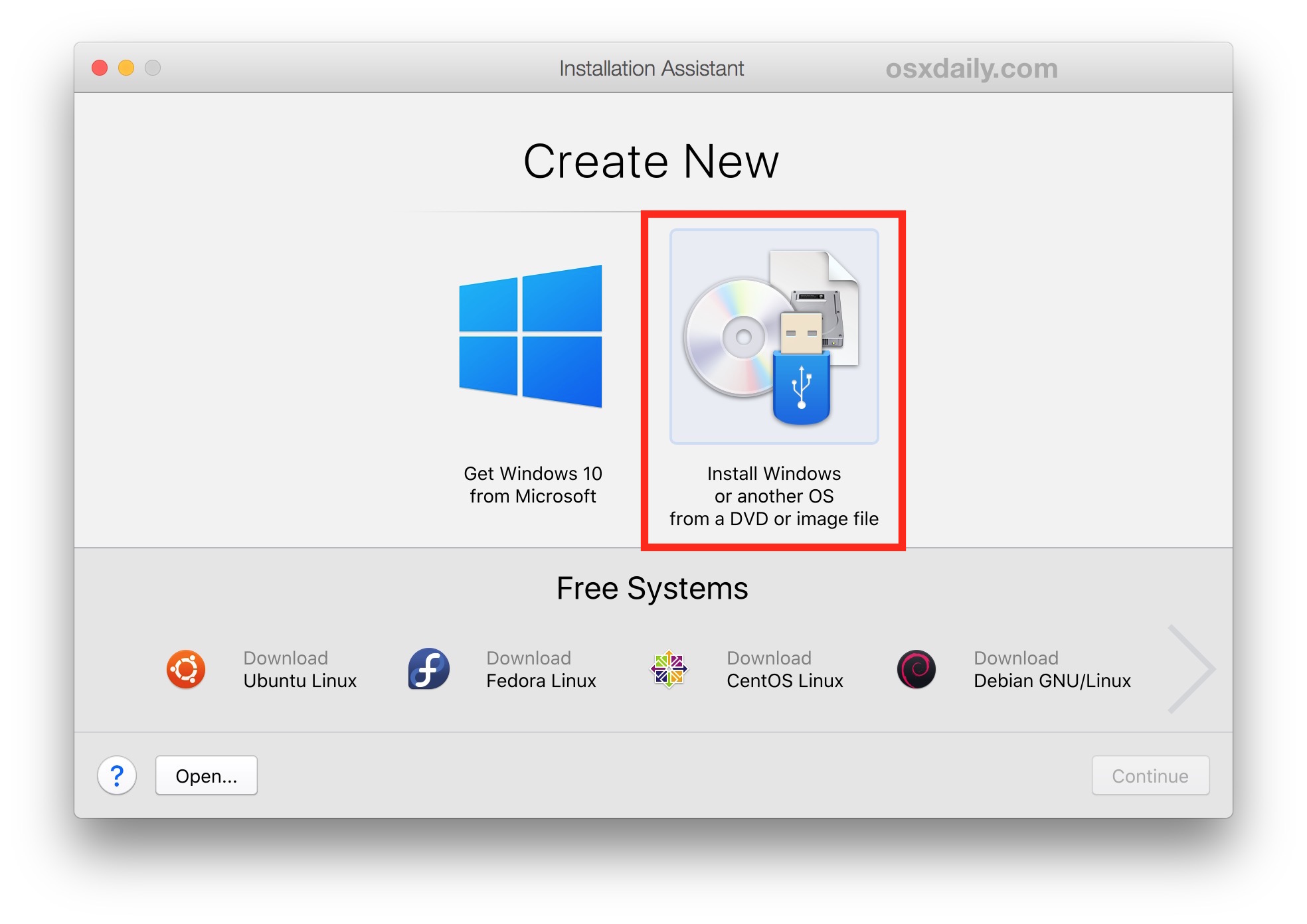 how to download a virtual machine on mac