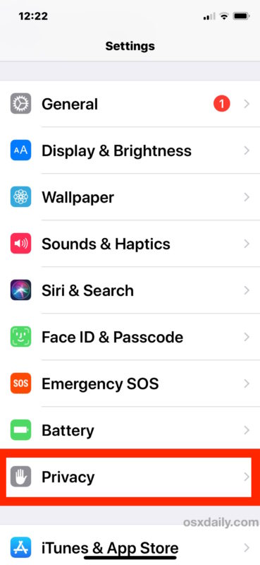 How to disable Location Services on iPhone or iPad