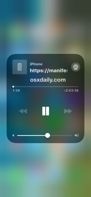 How To Play Youtube Videos In Background On Iphone And Ipad Osxdaily