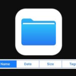 How to sort Files on iPad and iPhone