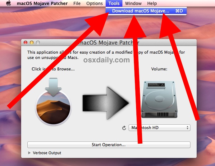 download mojave installer without app store