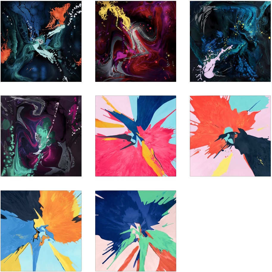 Get the 8 Colorful Abstract New iPad Pro Wallpapers | OSXDaily
