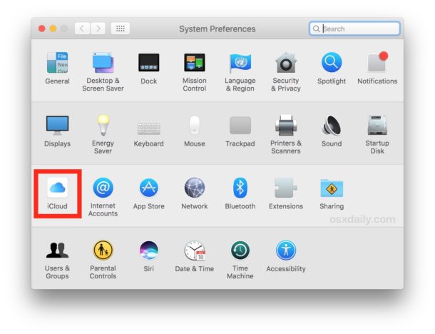 How does apple imbed icloud account on macbook pro expert fce