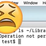 Fix Operation Not Permitted Terminal Error in Mac OS