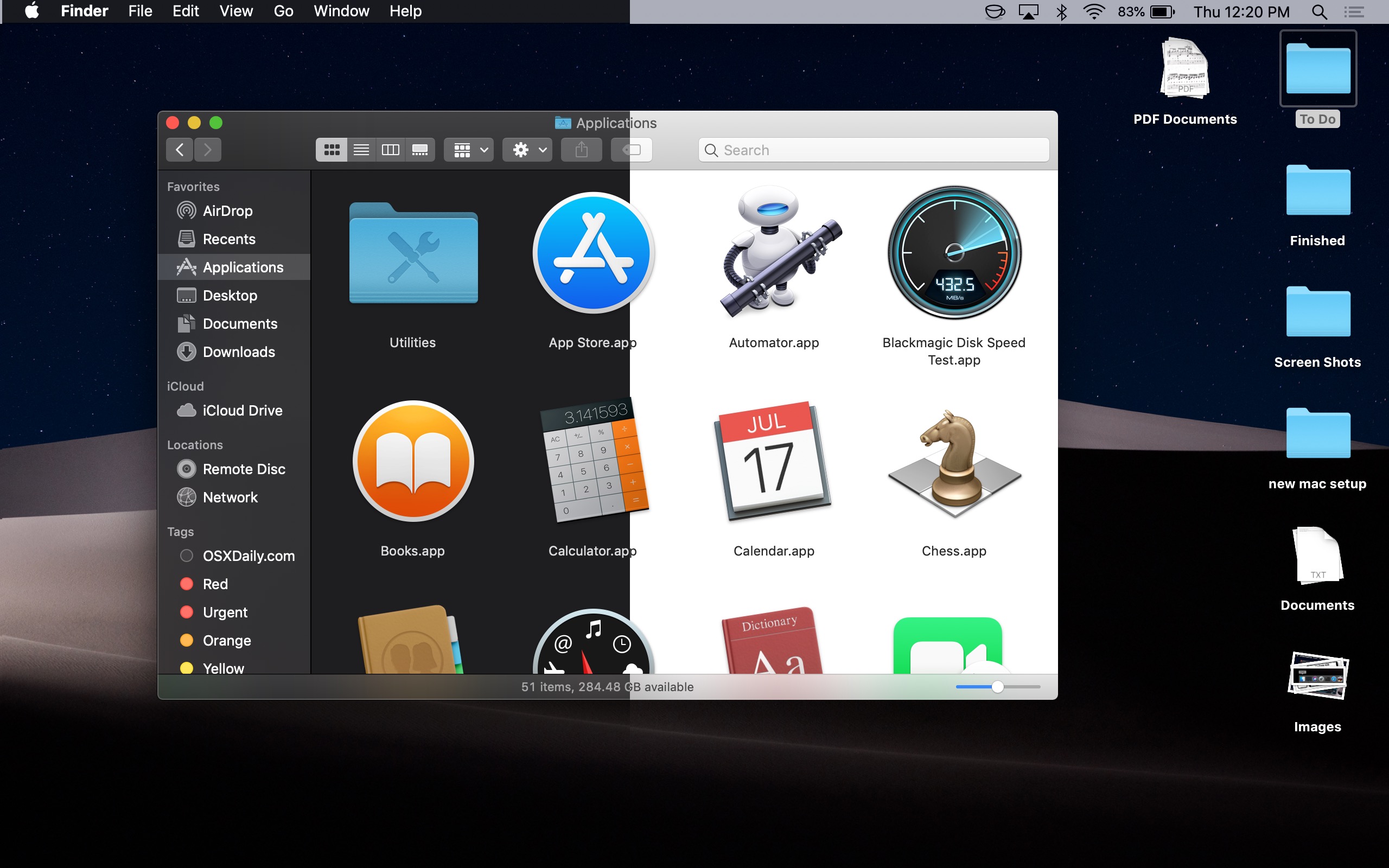 after dark for mac os x