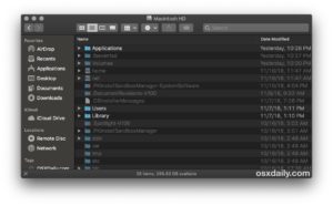 How to Use a Hidden *Darker* Dark Mode Theme in MacOS Mojave - OS X Daily
