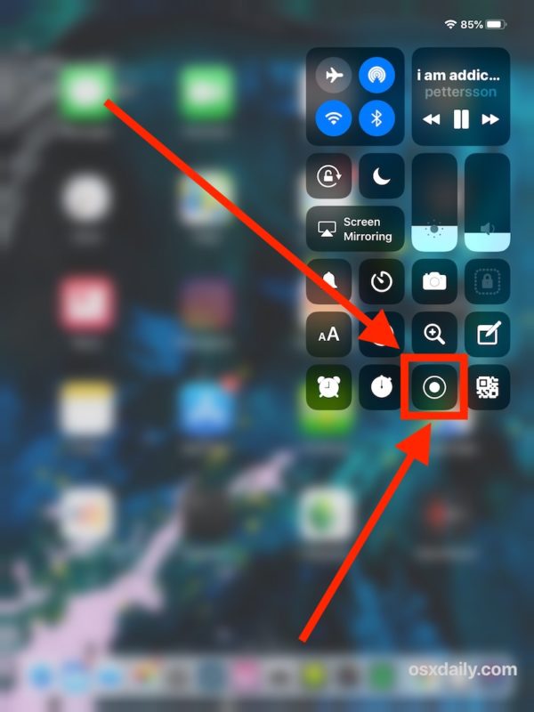 Enable Screen Recording On Iphone, How To Turn Off Screen Recording And Mirroring On Ipad