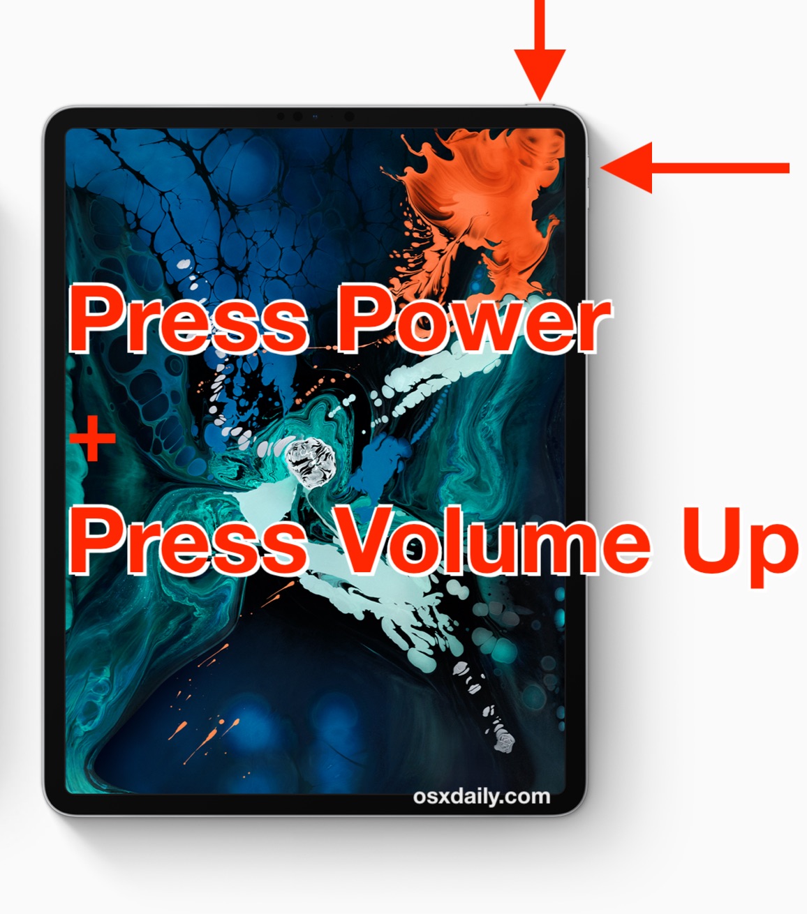 Ipad Pro Home Button How to Take Screenshots on New iPad Pro | OSXDaily