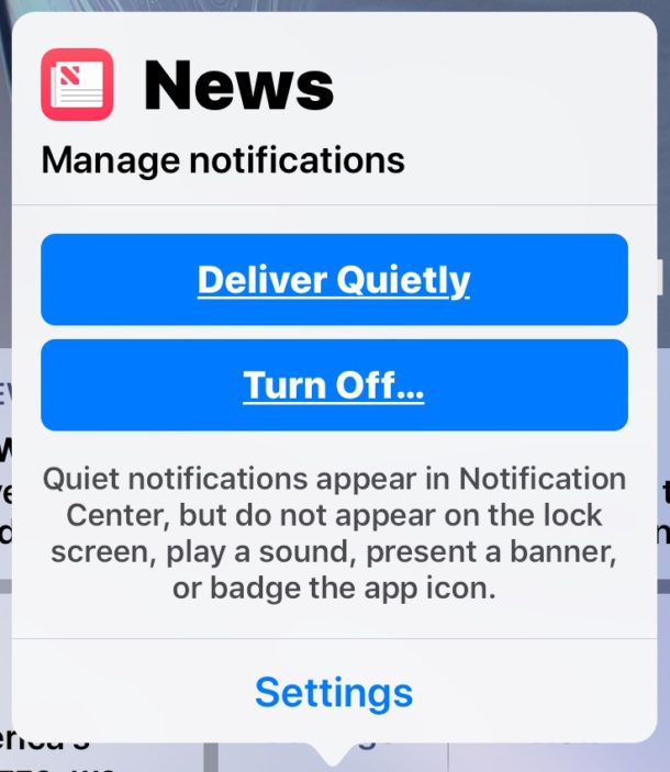 Manage Notifications in Notification Center