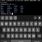 iSH Linux shell on iPhone and iPad