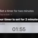 Set a timer with Siri in iOS