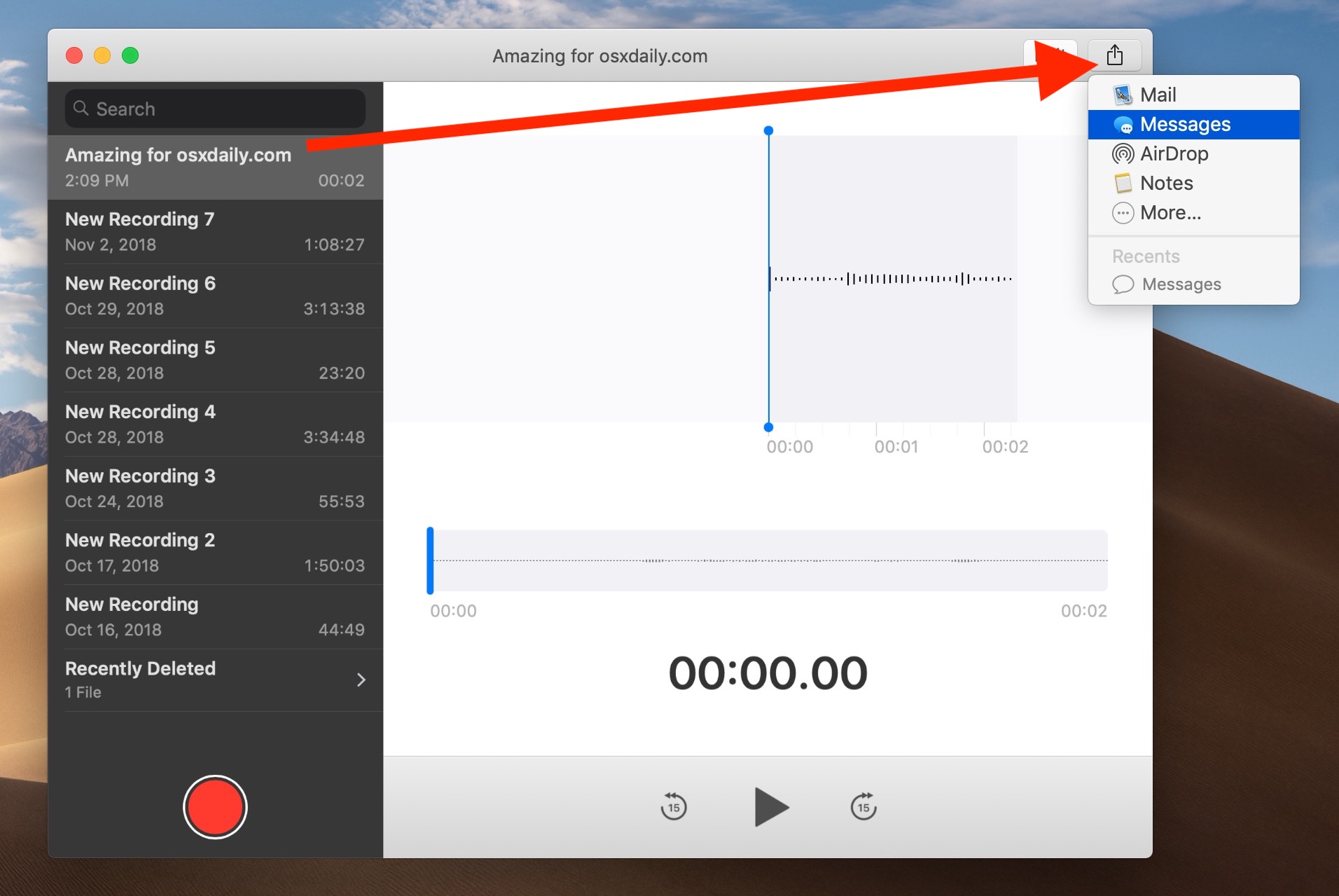 How to Save Voice Memos on the Mac as Audio Files