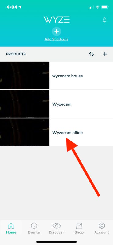 Configure Wyzecam detection settings
