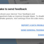 Disable Shake to Send Feedback in Google Maps for iPhone or iPad