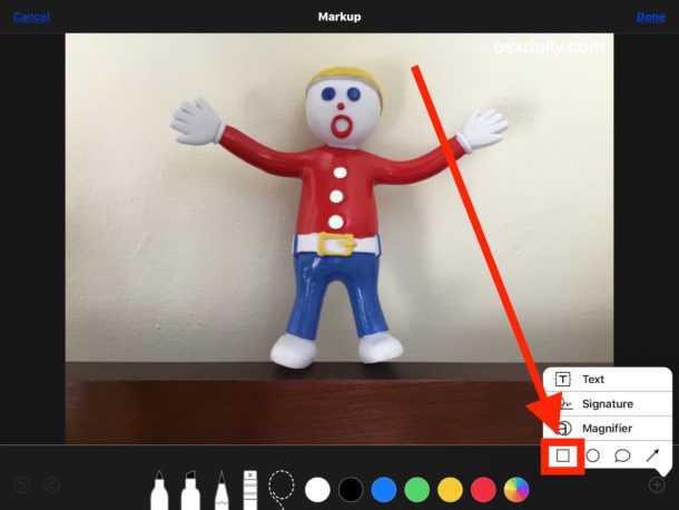 How to add a border to a photo on iPhone or iPad