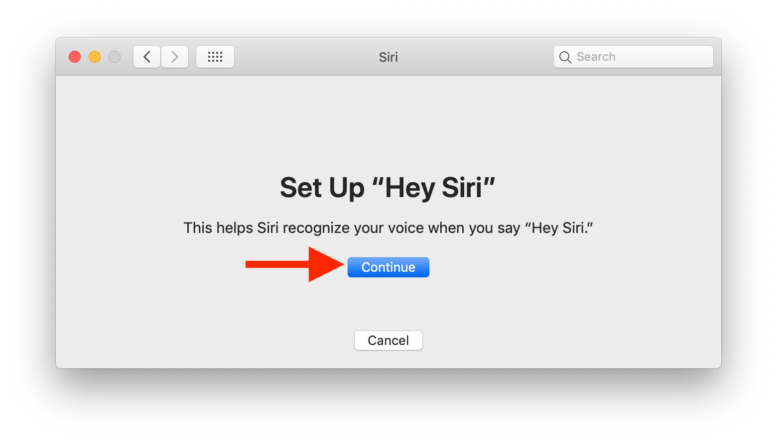 using mac for siri voice control