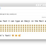 How to add Emoji to email on Mac fast