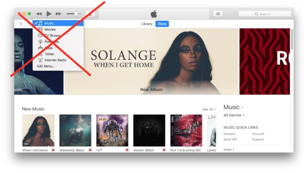 Cant find iTunes music library because looking in wrong place