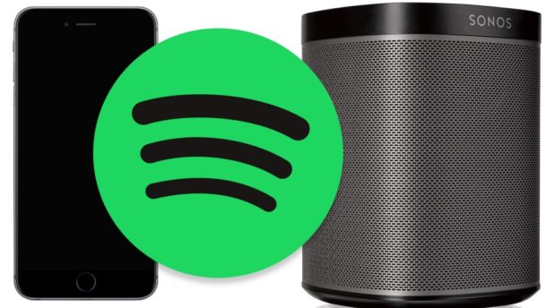 Problem Skynd dig foran How to Stream Spotify from iPhone to Sonos Speaker | OSXDaily