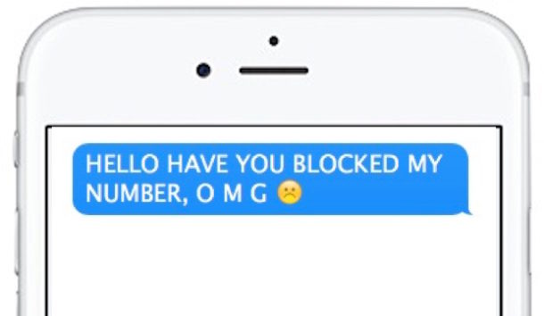 How to tell if number blocked on iPhone