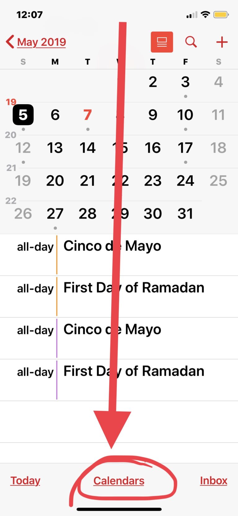 How to Remove Holidays from Calendar on iPhone & iPad