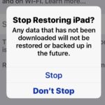 How to stop iCloud Restore from backup to iPhone or iPad
