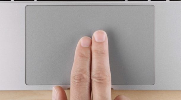 How to right click on Mac with two fingers 