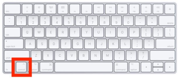 How to secondary click on Mac with the Control key