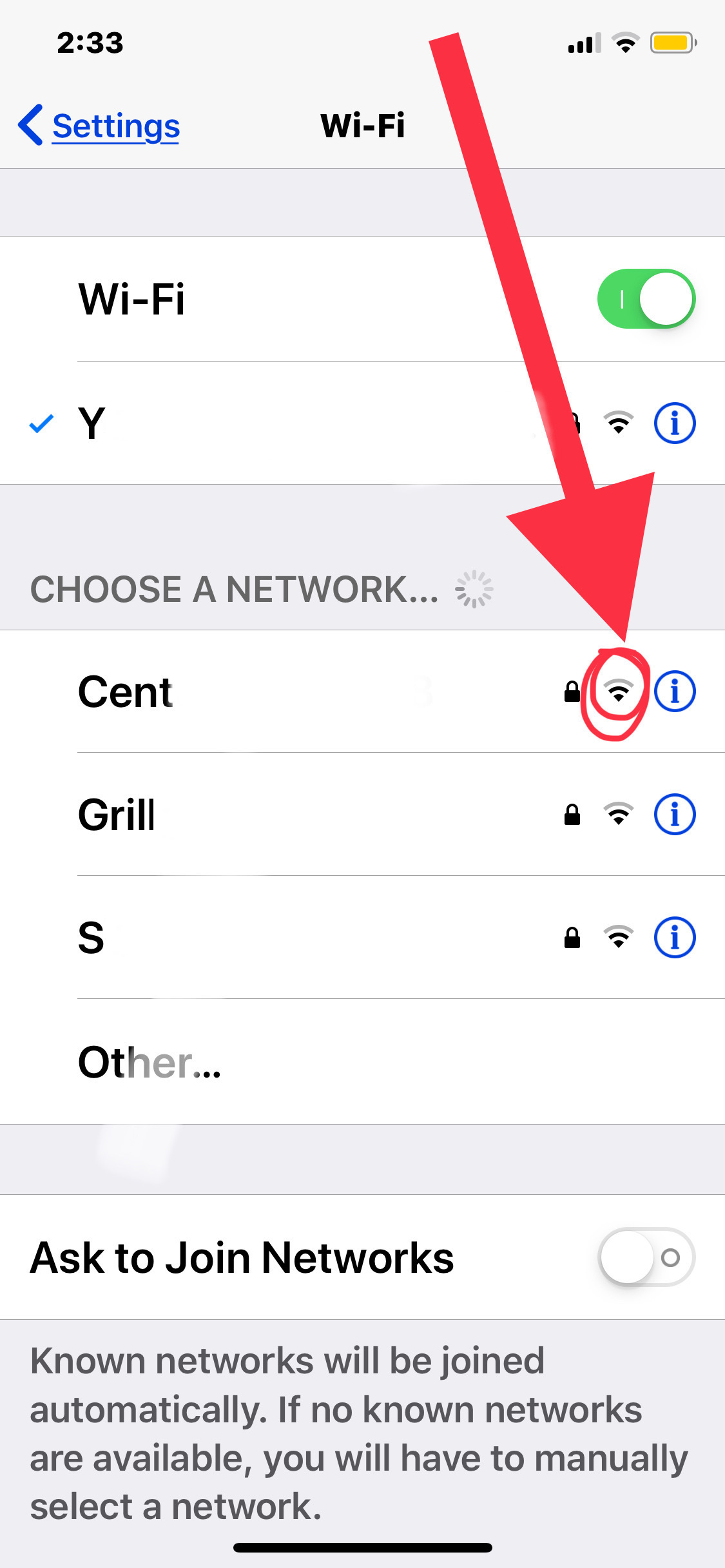 How To View Wi Fi Networks Signal Strength On Iphone Or Ipad Osxdaily