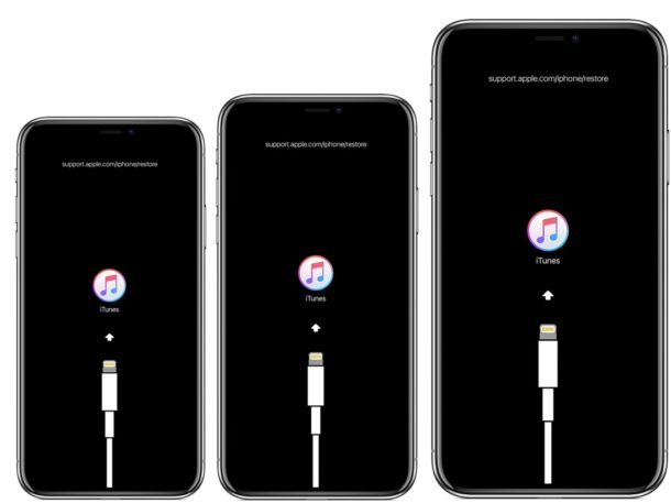 How to enter Recovery Mode on iPhone XS, iPhone XR, iPhone XS Max, iPhone X