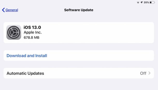 iOS 13 beta download