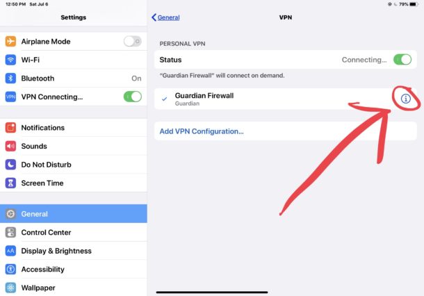 How to delete a VPN on iPhone or iPad 