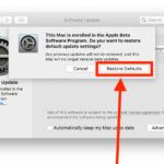 How to remove the macOS beta profile