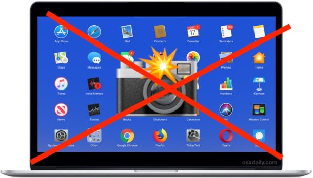 Как запретить доступ к камере приложения на Mac