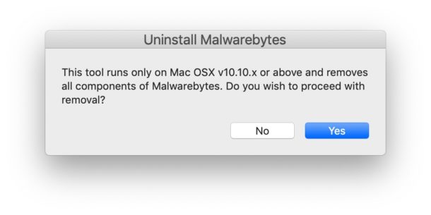 Uninstall Malwarebytes from Mac