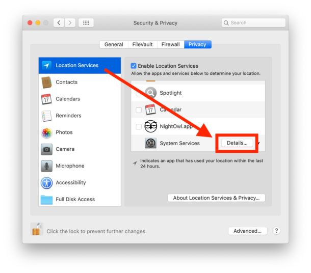 How to clear and disable Significant Locations on Mac