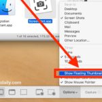 How to disable screenshot thumbnails on the Mac