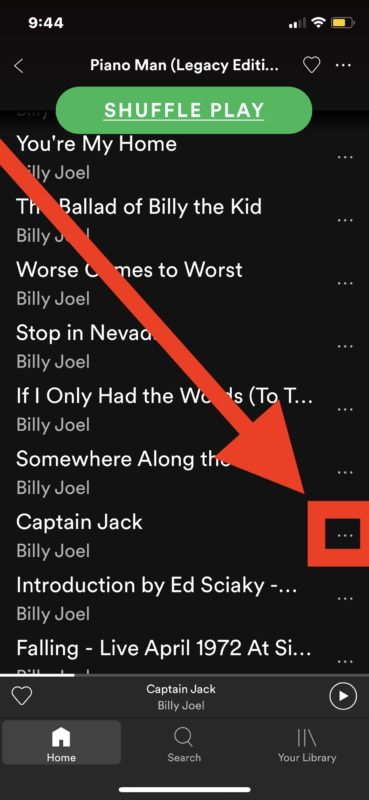 How to put a song on repeat on spotify 2019 How To Download A Single Song From Spotify On Iphone Ipad Android Osxdaily