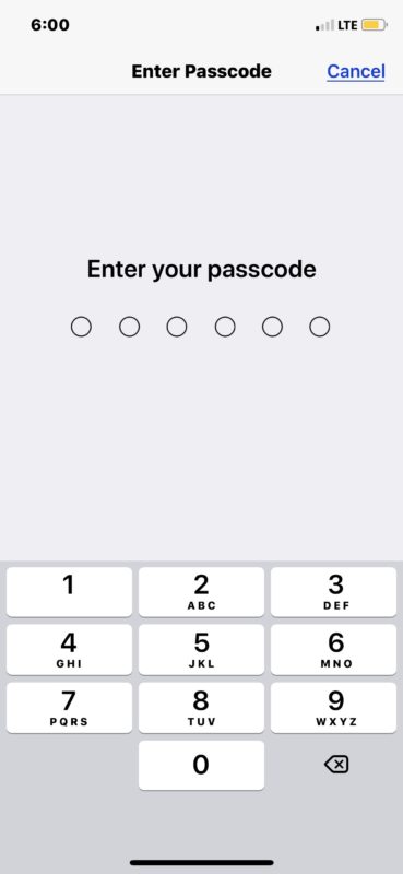 How to disable passcode on iPhone or iPad