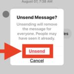 How to unsend a message on Instagram