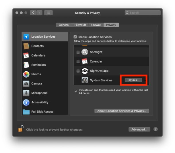 How to disable location for Apple Ads on Mac