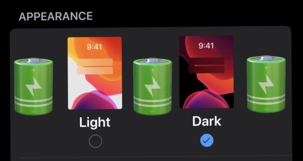 Dark mode might extend battery life on OLED iPhone models